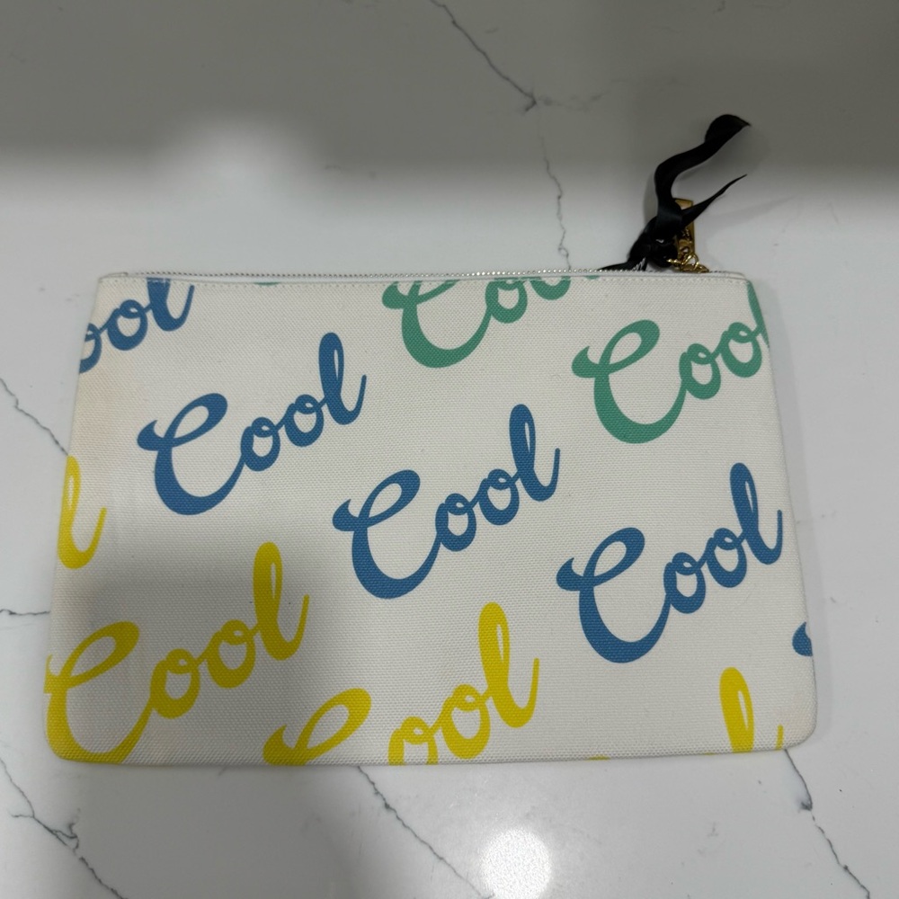 Edie Parker Cool Print Canvas Pouch - Picture 2 of 8